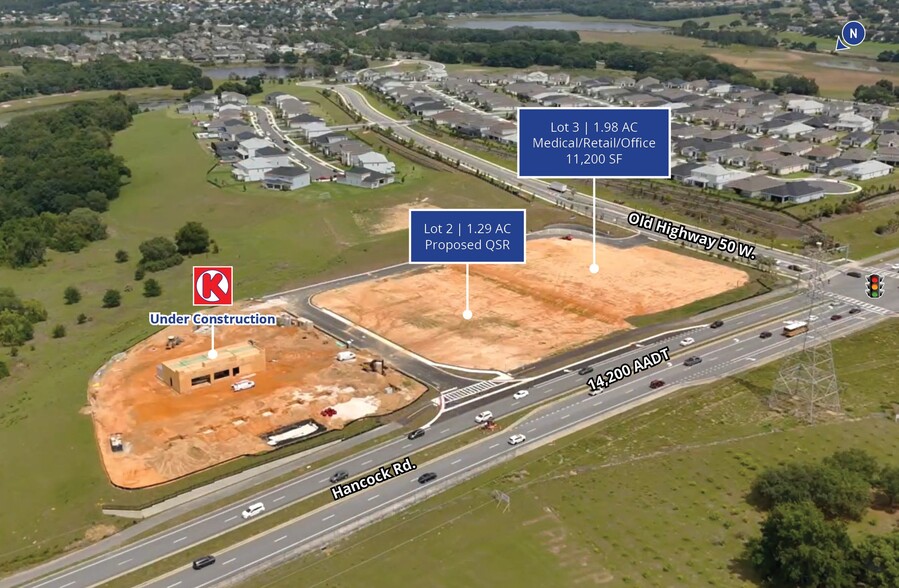 Old Highway 50 & North Hancock Rd, Clermont, FL for lease - Building Photo - Image 1 of 3