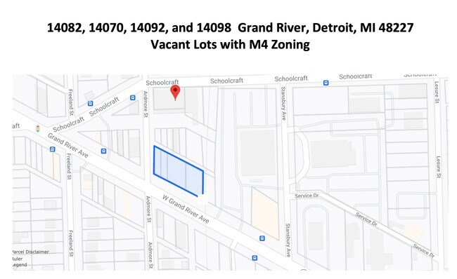More details for 14098 Grand River, Detroit, MI - Land for Sale