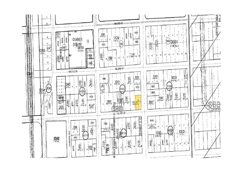 100 NE 1st Ave, Miami, FL à vendre - Plan cadastral - Image 2 de 10