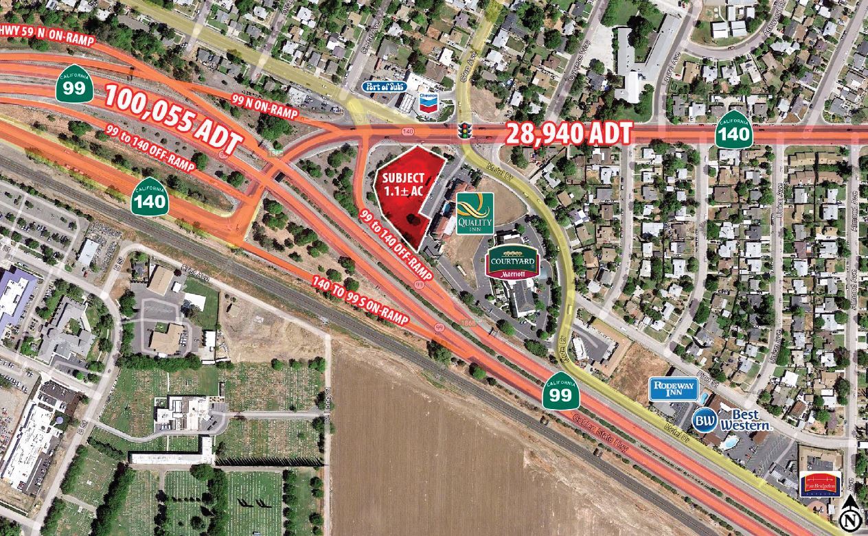 720 Motel Dr, Merced, CA à louer Photo principale- Image 1 de 3