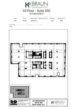 225 Broadway, New York, NY for lease Floor Plan- Image 2 of 2