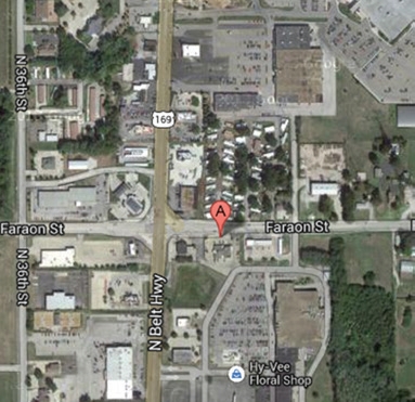 111 E Parsons Ave, Warrensburg, MO for lease - Aerial - Image 1 of 3