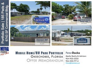 Plus de détails pour Okeechobee MHP/RV 175 Unit Portfolio – à vendre, Okeechobee, FL