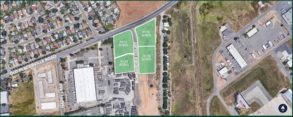 Old Placerville Rd & Happy Ln, Sacramento, CA for sale - Primary Photo - Image 1 of 2