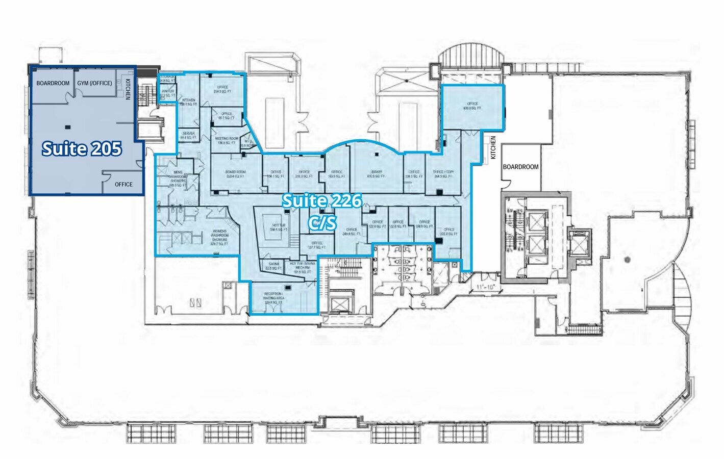 1111 Olympic Way SE, Calgary, AB T2G 0L4 - Unit 205 - - Floor Plan - Image 1 of 1