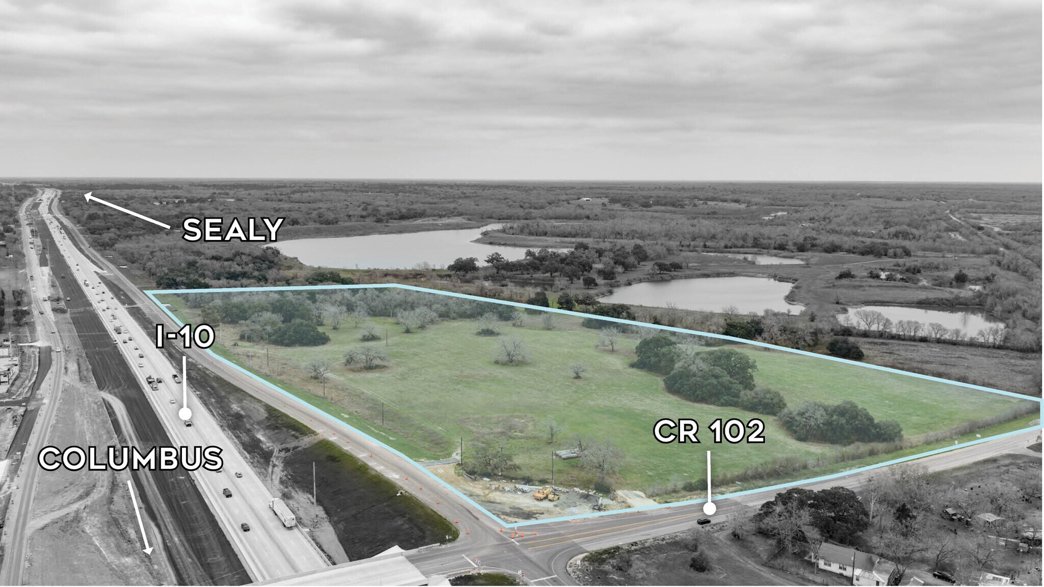I-10 & FM 102, Alleyton, TX à vendre Photo principale- Image 1 de 5