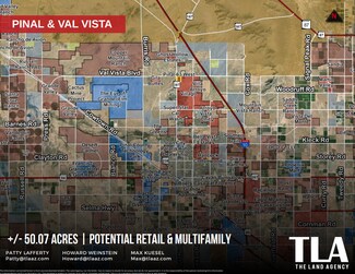 Plus de détails pour SEC Pinal Ave And Val Vista Blvd, Casa Grande, AZ - Terrain à vendre