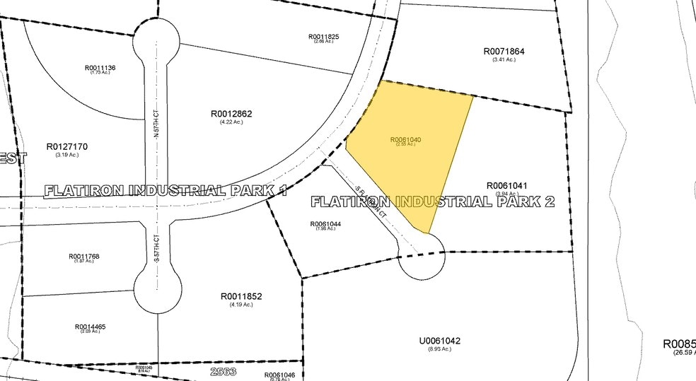 1898 S Flatiron Ct, Boulder, CO for lease - Plat Map - Image 2 of 7