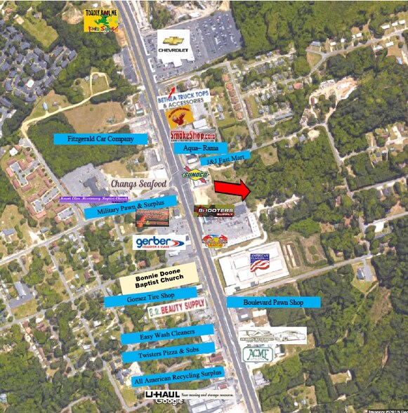 5013 Bragg Blvd, Fayetteville, NC à vendre - Photo du bâtiment - Image 3 de 6