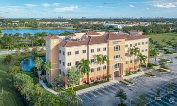4280 Professional Center Dr, Palm Beach Gardens, FL - AERIAL  map view