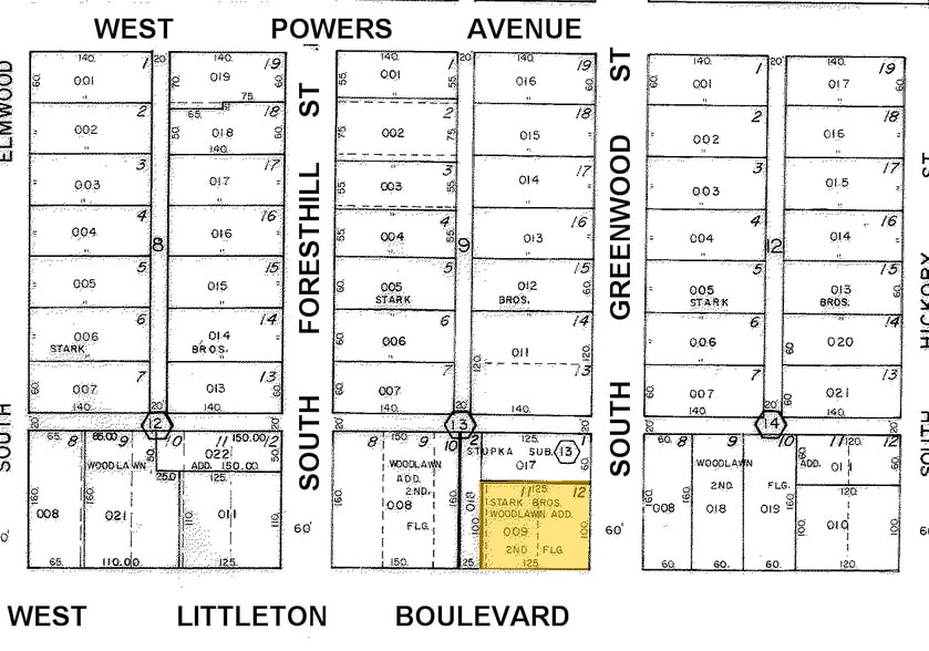 1109 W Littleton Blvd, Littleton, CO for sale - Plat Map - Image 1 of 1