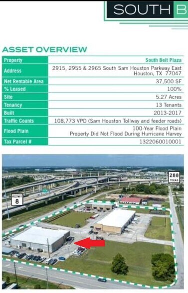 2955 S Sam Houston Pky E, Houston, TX à vendre - Photo du bâtiment - Image 3 de 31