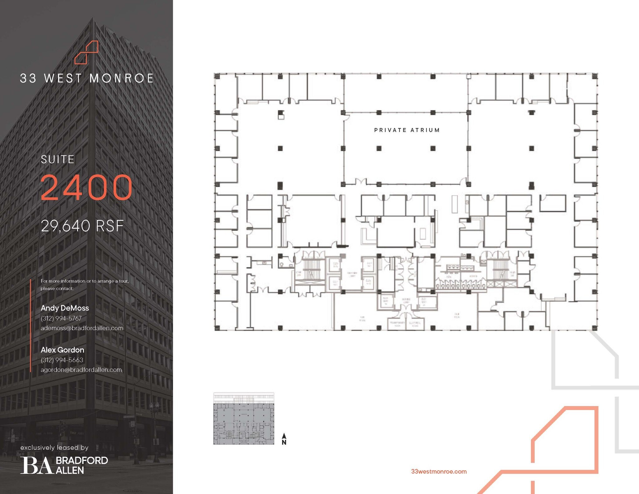 33 W Monroe St, Chicago, IL for lease Floor Plan- Image 1 of 5