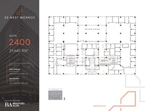 33 W Monroe St, Chicago, IL for lease Floor Plan- Image 1 of 5