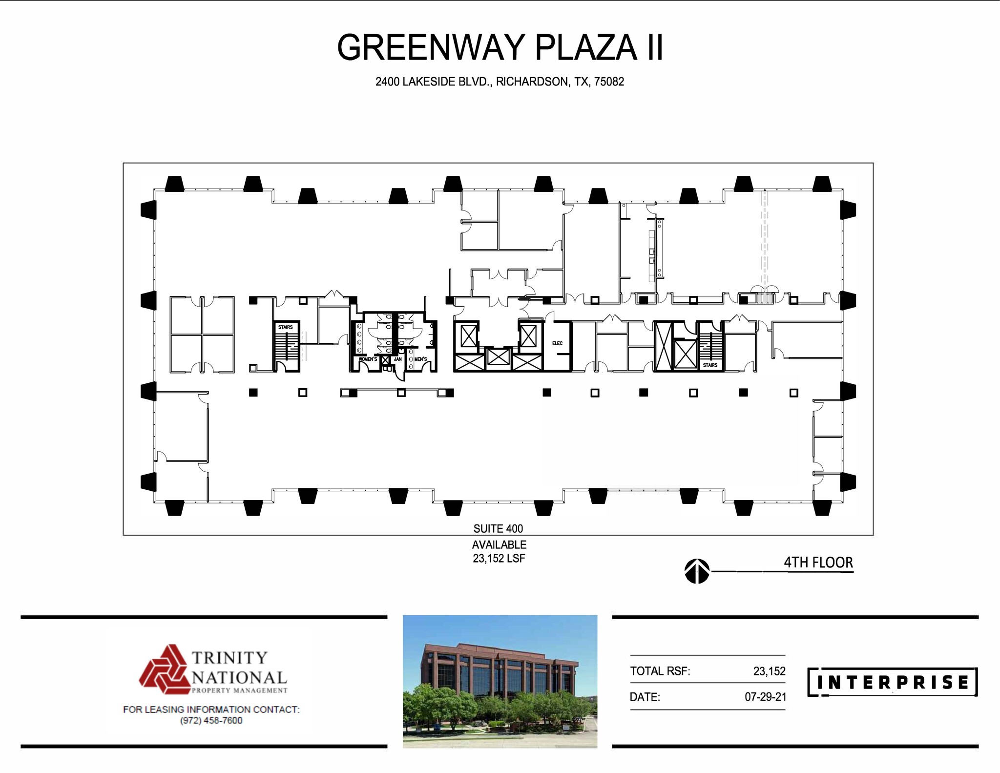 2400 Lakeside Blvd, Richardson, TX à louer Plan de site- Image 1 de 1