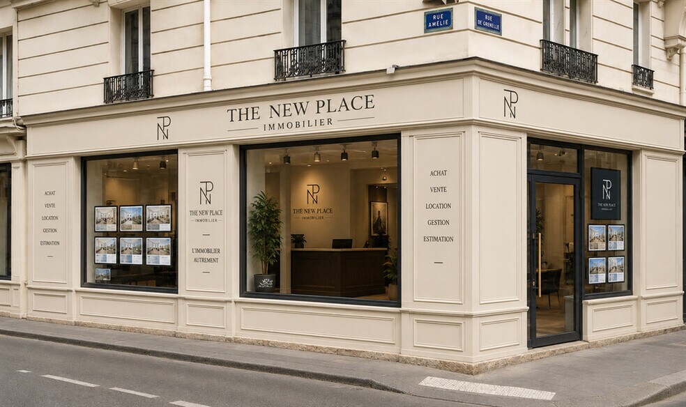 Commerce de détail dans Paris à louer - Photo du bâtiment - Image 3 de 9