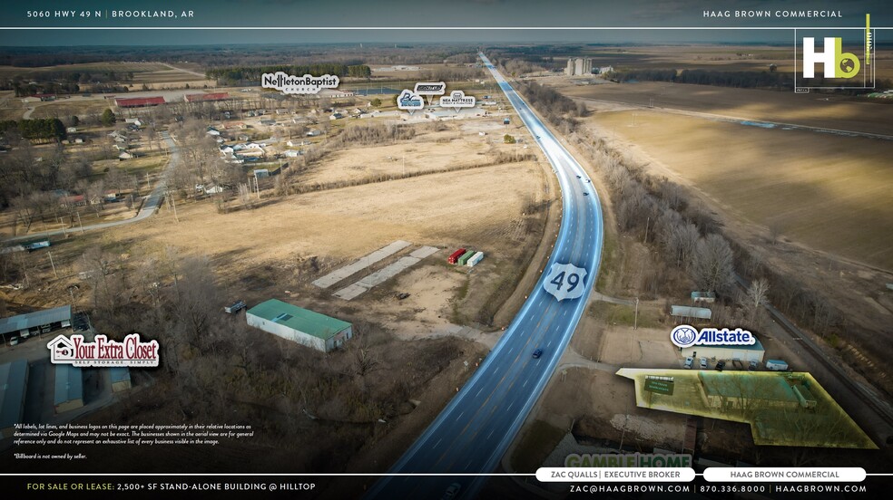 5060 Hwy 49 N, Jonesboro, AR à louer - Aérien - Image 3 de 3