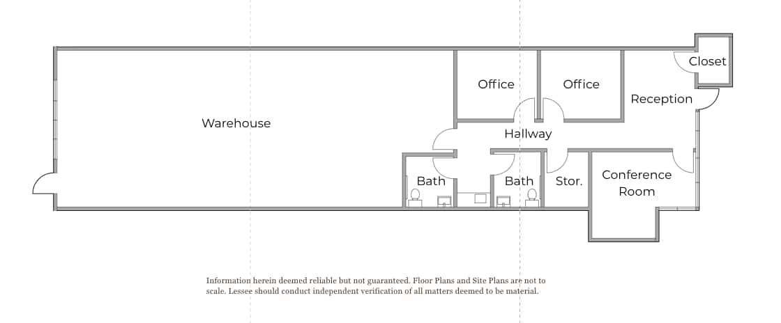 2121 2nd St, Davis, CA for lease Floor Plan- Image 1 of 2