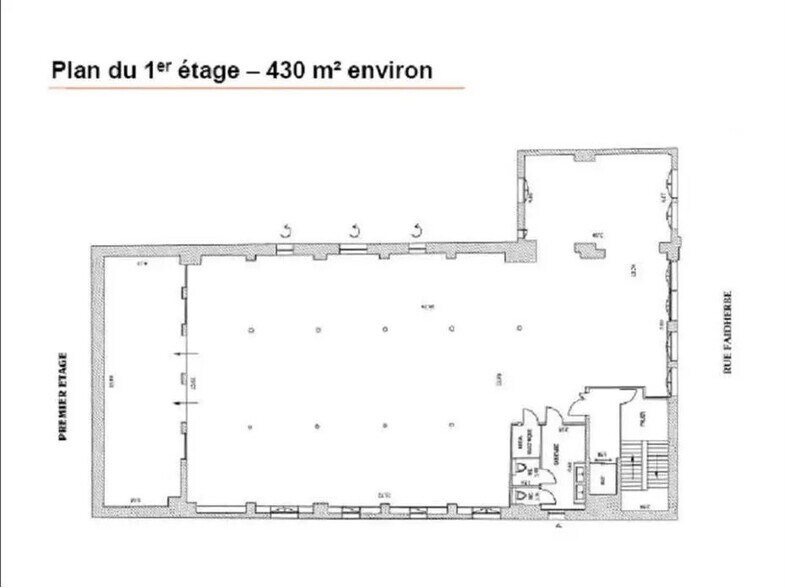 13 Rue Faidherbe, Paris for lease - Floor Plan - Image 2 of 2