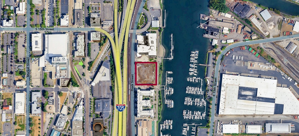 1543 Dock St., Tacoma, WA for sale - Aerial - Image 1 of 5