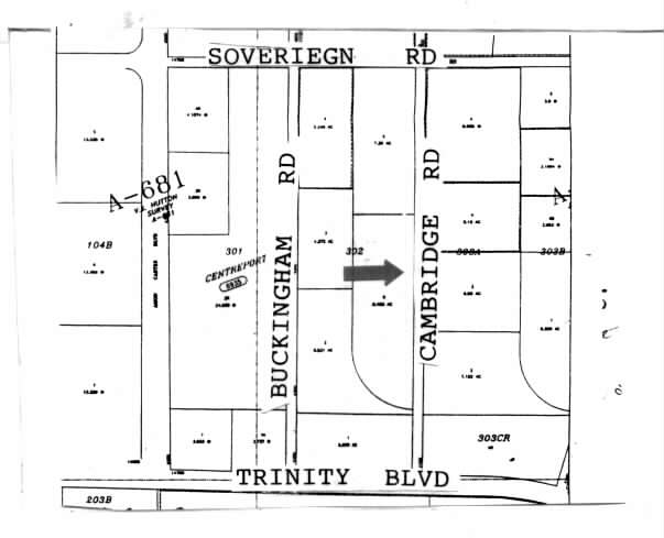 4201-4333 Cambridge Rd, Fort Worth, TX à vendre - Plan cadastral - Image 1 de 1