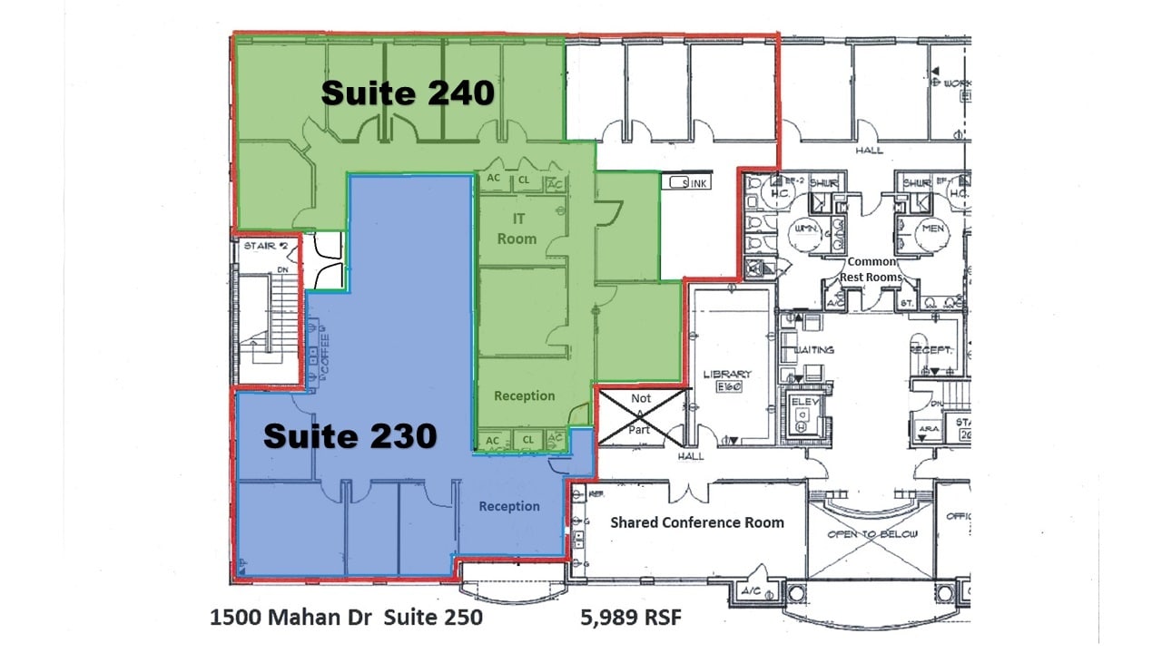 1500 Mahan Dr, Tallahassee, FL for lease Floor Plan- Image 1 of 1