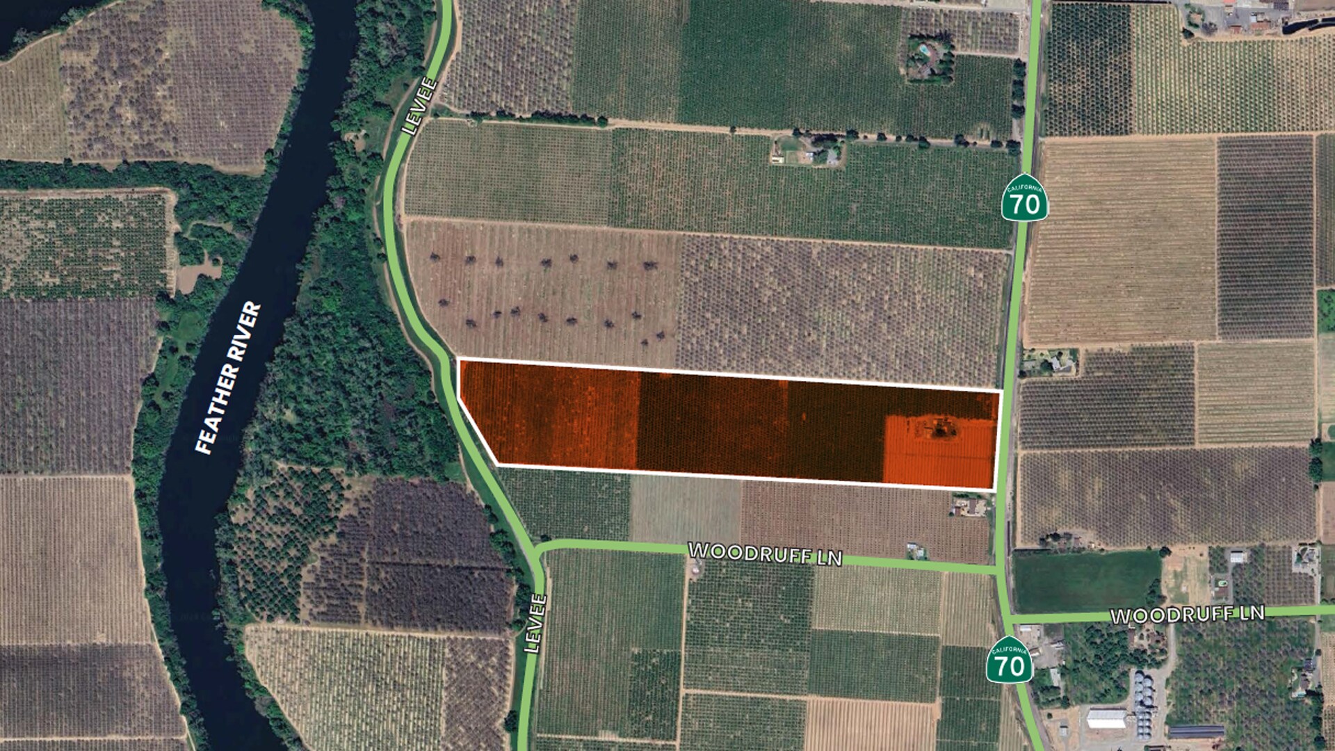 9080 State Highway 70, Marysville, CA for sale Aerial- Image 1 of 3