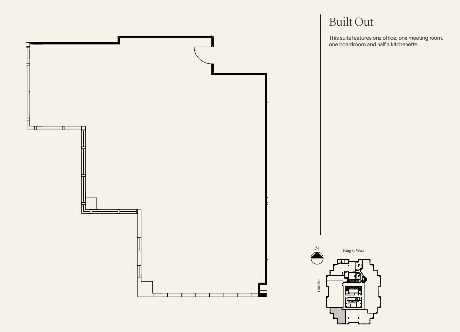 121 King St W, Toronto, ON for lease Floor Plan- Image 1 of 1
