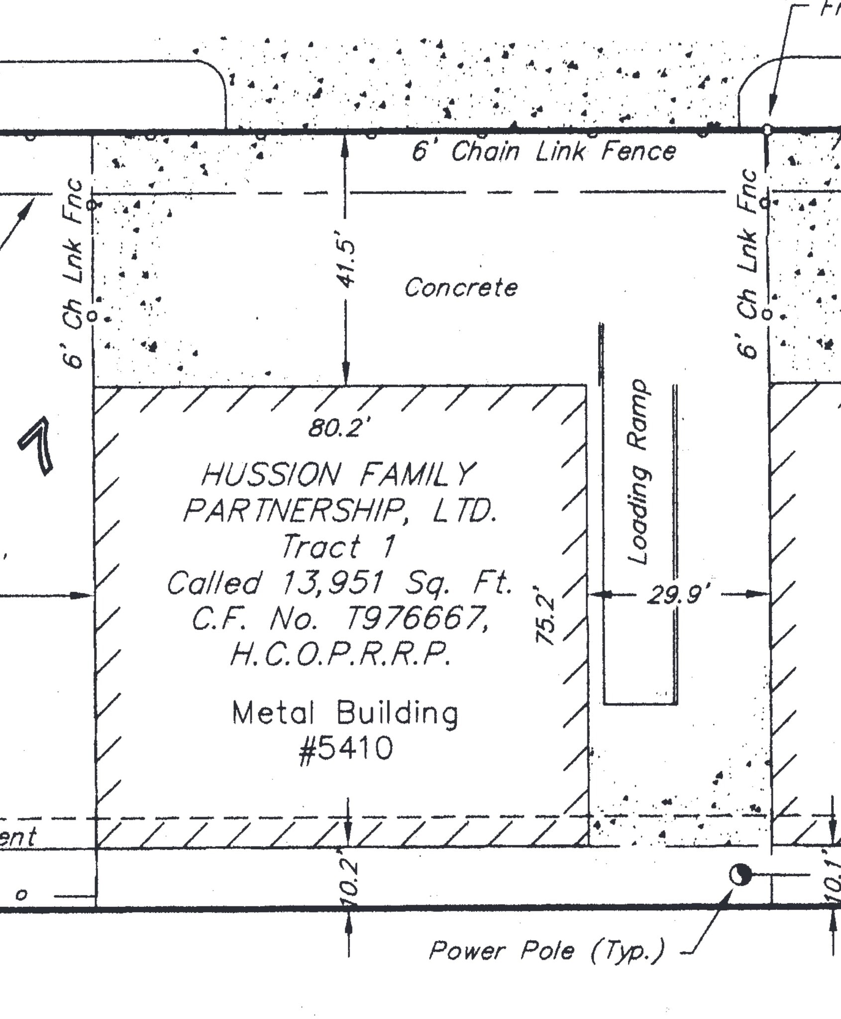 5410 Easthampton, Houston, TX à louer Plan de site- Image 1 de 2