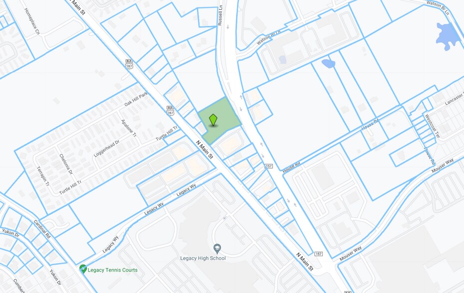 Hwy 157 & N Main St, Mansfield, TX à vendre - Plan cadastral - Image 2 de 2