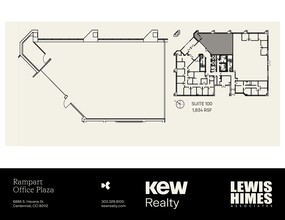 6855 S Havana St, Centennial, CO à louer Plan de site- Image 1 de 6