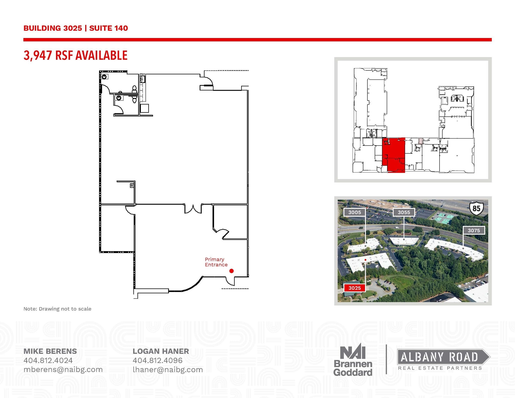 3025 Breckinridge Blvd, Duluth, GA à louer Plan d’étage- Image 1 de 1