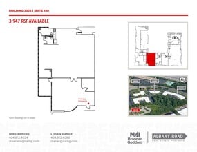 3025 Breckinridge Blvd, Duluth, GA à louer Plan d’étage- Image 1 de 1