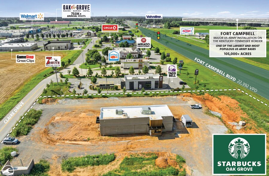 215 Claire ave, Oak Grove, KY à vendre - Photo du bâtiment - Image 3 de 3