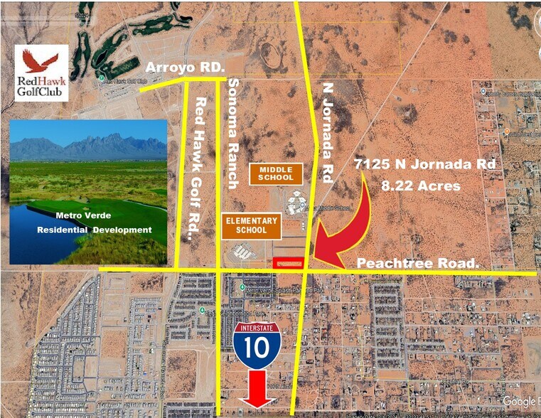 7125 Jornada Rd, Las Cruces, NM à vendre - Aérien - Image 1 de 1