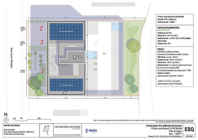 Industriel dans Balma à vendre - Plan de site - Image 2 de 9