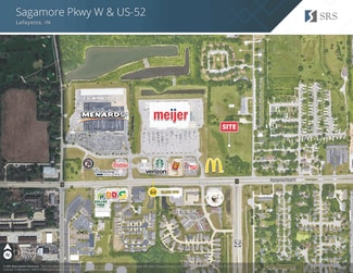 Plus de détails pour Sagamore Pky, West Lafayette, IN - Terrain à louer