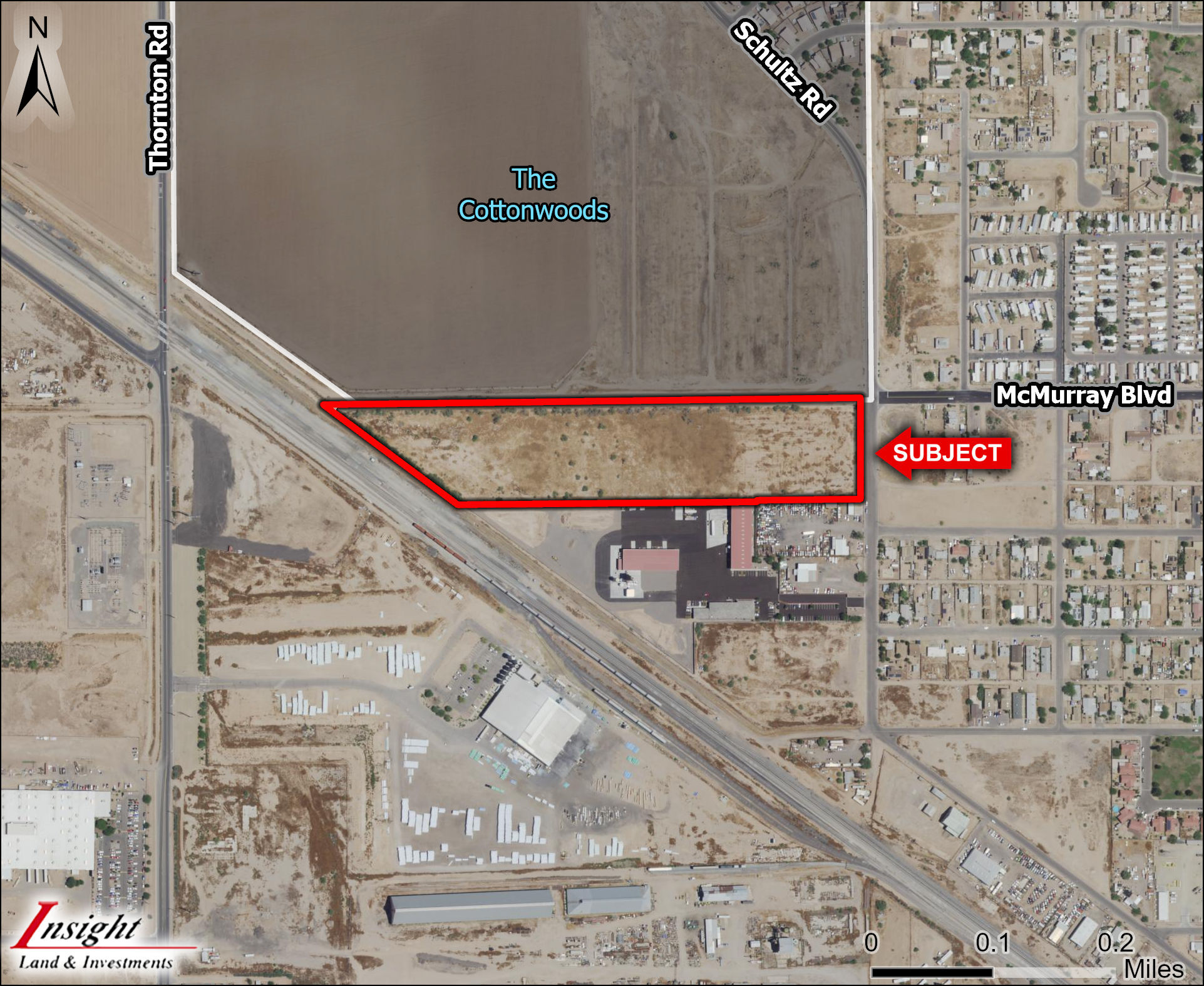 Schultz Street & McMurray Boulevard, Casa Grande, AZ à vendre Photo du bâtiment- Image 1 de 2