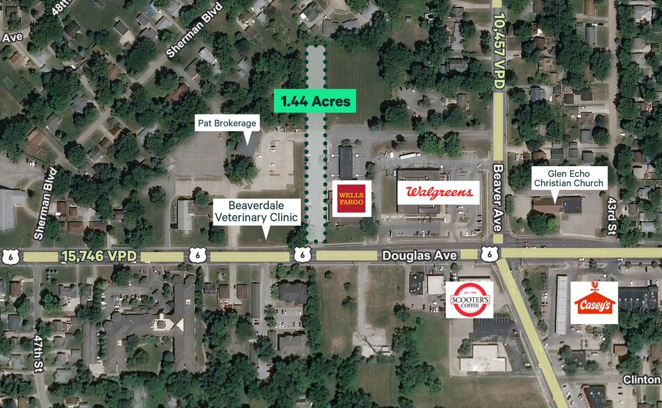 4521 Douglas ave, Des Moines, IA for sale - Site Plan - Image 1 of 1