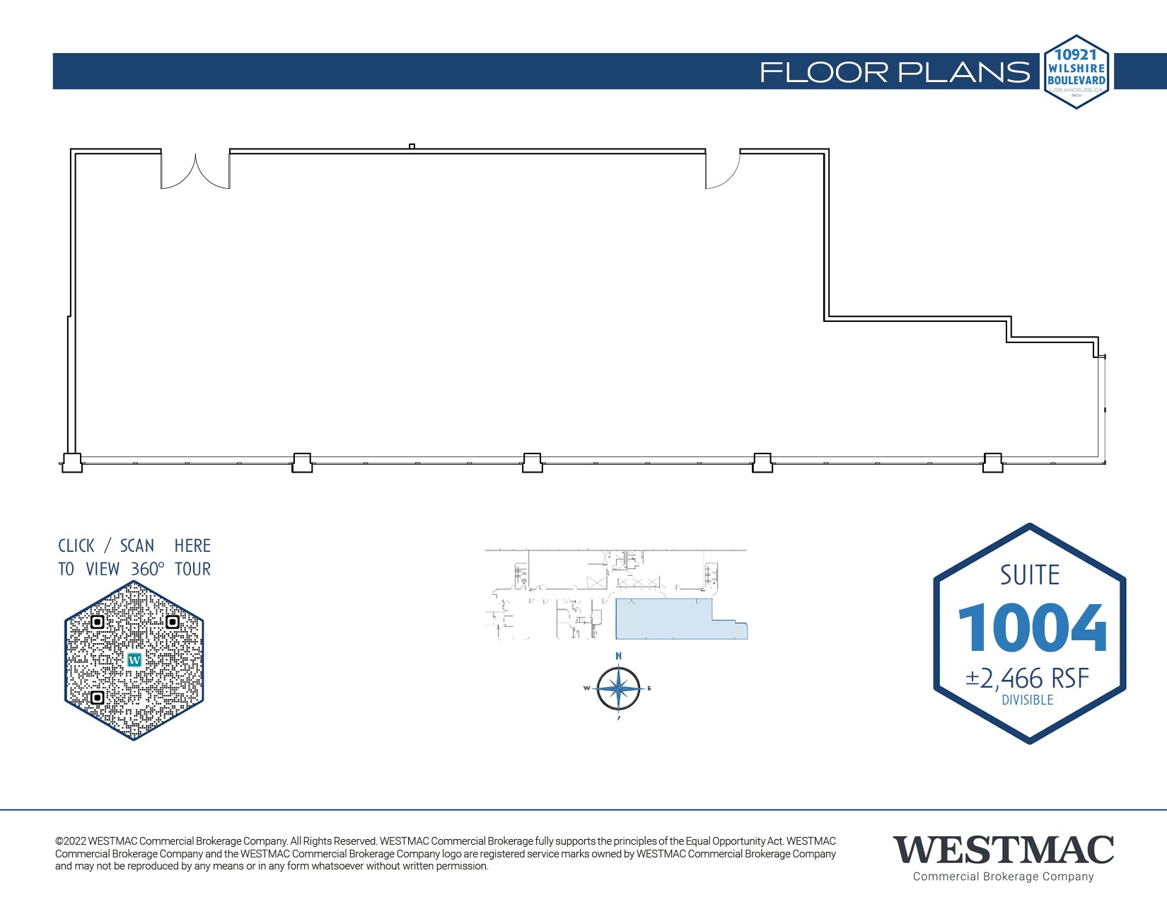 10921 Wilshire Blvd, Los Angeles, CA à louer Plan d  tage- Image 1 de 1