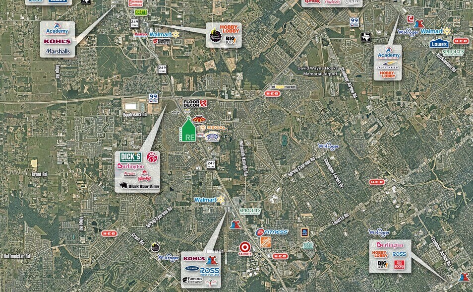 24914 SH 249, Tomball, TX à louer - Plan de site - Image 3 de 3