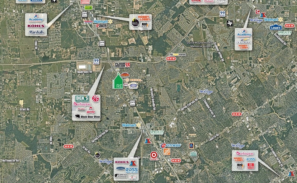 24914 SH 249, Tomball, TX for lease - Site Plan - Image 3 of 3