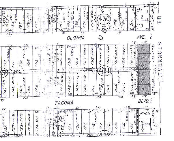 2151 Livernois Rd, Troy, MI for lease - Plat Map - Image 2 of 8