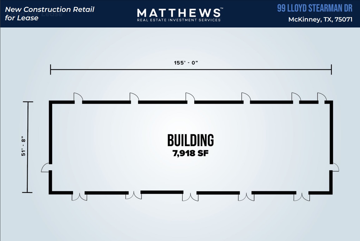 99 Lloyd Stearman Dr, McKinney, TX à louer Plan de site- Image 1 de 1