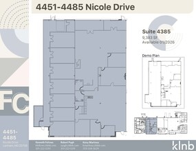 4351-4395 Nicole Dr, Lanham, MD for lease Floor Plan- Image 1 of 1