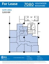 7080 Hollywood Blvd, Los Angeles, CA à louer Plan de site- Image 1 de 1