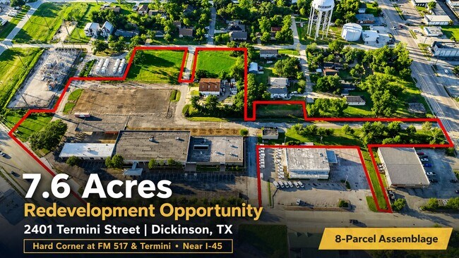 Plus de détails pour 2401 Termini St, Dickinson, TX - Terrain à vendre