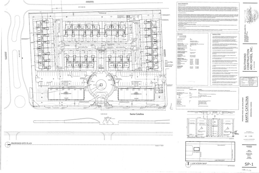 3145 S Jog Rd, Greenacres, FL à louer - Plan de site - Image 2 de 10