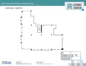 10735 David Taylor Dr, Charlotte, NC for lease Floor Plan- Image 1 of 1