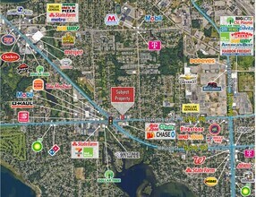 3170 Elizabeth Lake Rd, Waterford, MI - Aerial map view - Image1